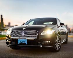 Lincoln Black car Chicago